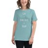 Women's t-shirt with the recipe for a Gimlet cocktail on it.