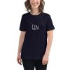 Women's t-shirt with the word "Gin" on it.